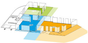 Plan Villa des Dunes
